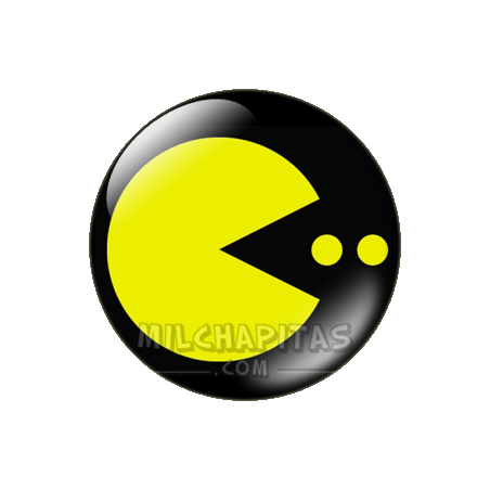Chapa de Pac-Man: Pac-Man