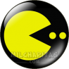 Chapa de Pac-Man: Pac-Man