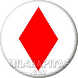 Chapa de Poker: As de diamantes
