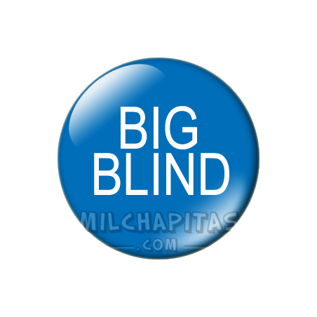 Chapa de Poker: Ciega grande