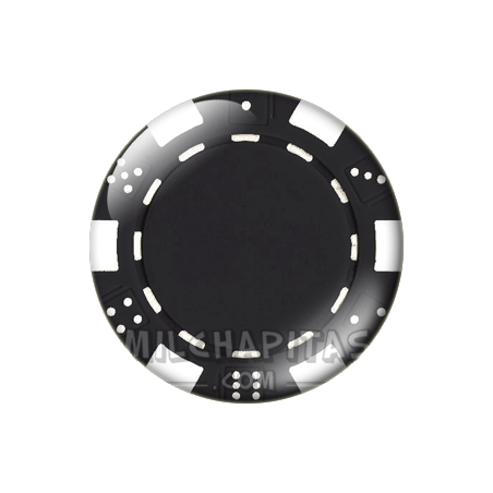Chapa de Poker: Ficha negra