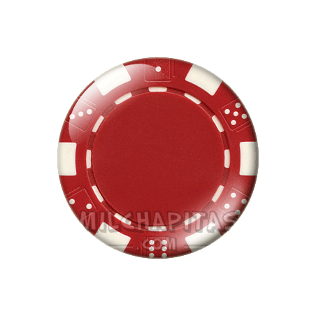 Chapa de Poker: Ficha roja
