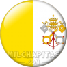 Chapa de Europa: Bandera de Ciudad del Vaticano