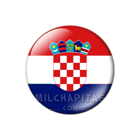 Chapa de Europa: Bandera de Croacia