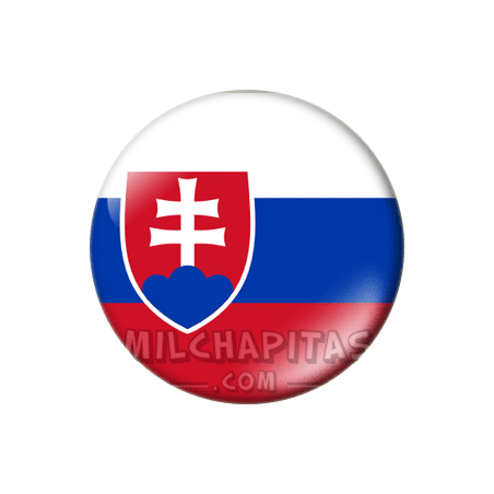 Chapa de Europa: Bandera de Eslovaquia