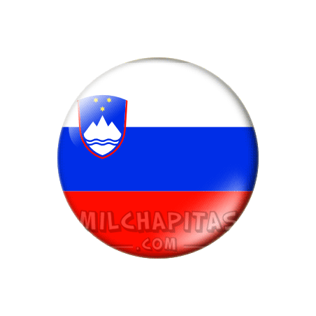 Chapa de Europa: Bandera de Eslovenia