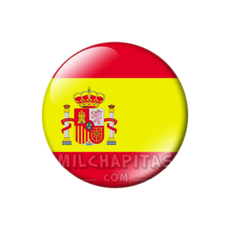 Chapa de Europa: Bandera de España