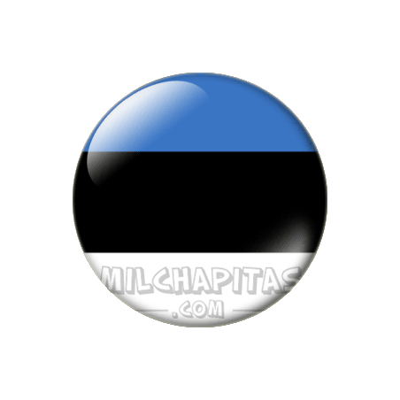 Chapa de Europa: Bandera de Estonia