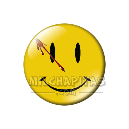Chapa de Watchmen: Smiley Watchmen