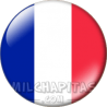 Chapa de Europa: Bandera de Francia