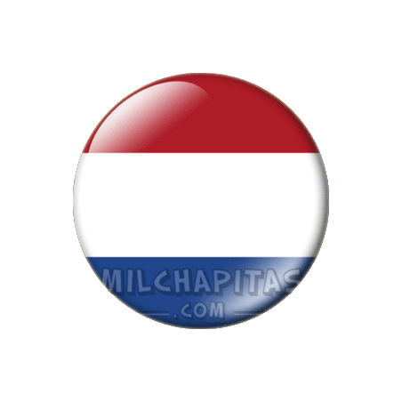 Chapa de Europa: Bandera de Holanda