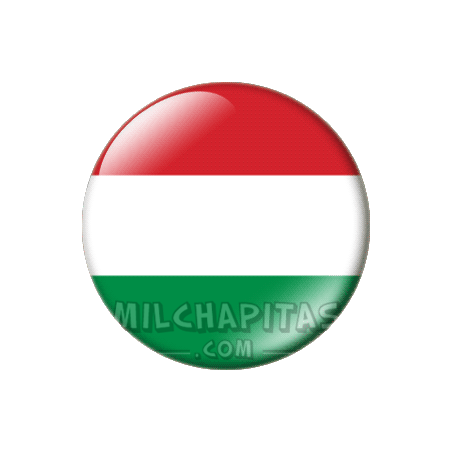 Chapa de Europa: Bandera de Hungría