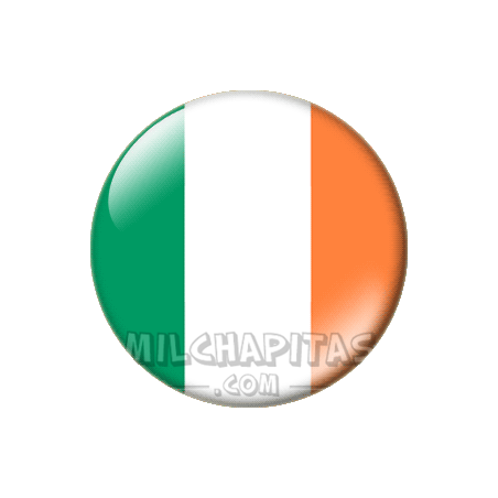 Chapa de Europa: Bandera de Irlanda