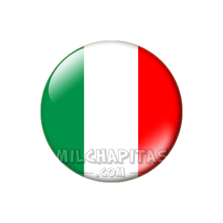 Chapa de Europa: Bandera de Italia