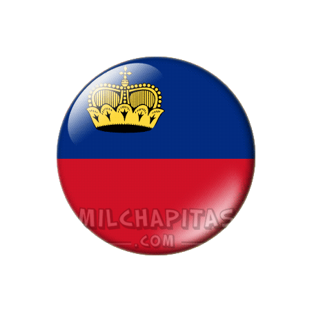 Chapa de Europa: Bandera de Liechtenstein