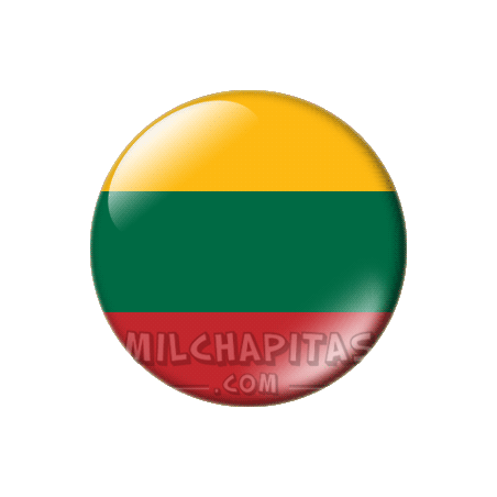 Chapa de Europa: Bandera de Lituania