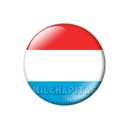 Chapa de Europa: Bandera de Luxemburgo