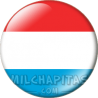 Chapa de Europa: Bandera de Luxemburgo