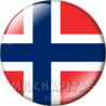Chapa de Europa: Bandera de Noruega