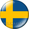 Chapa de Europa: Bandera de Suecia