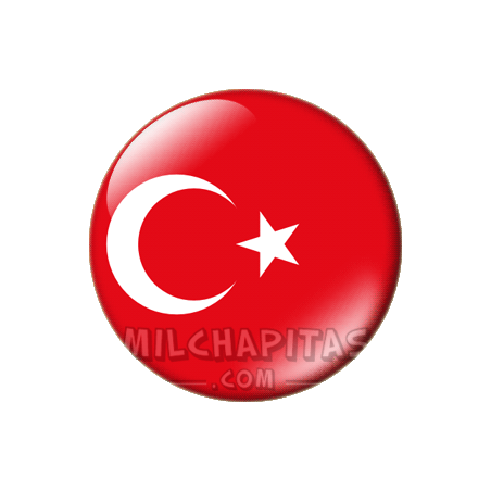 Chapa de Europa: Bandera de Turquía