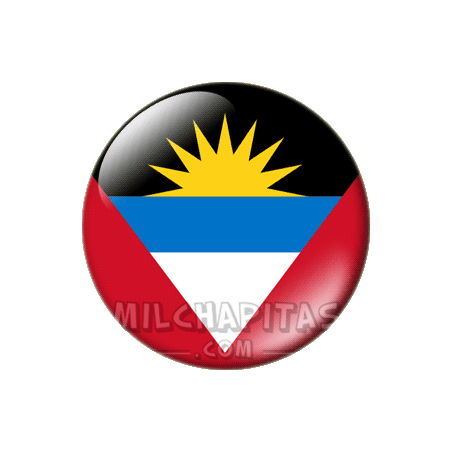 Chapa de América: Bandera de Antigua y Barbuda