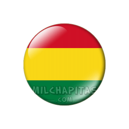 Chapa de América: Bandera de Bolivia