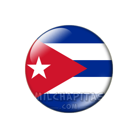 Chapa de América: Bandera de Cuba