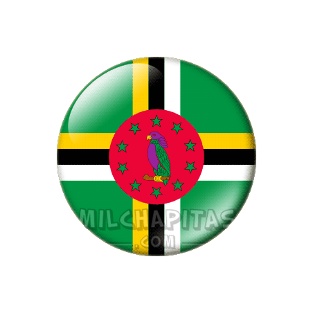Chapa de América: Bandera de Dominica