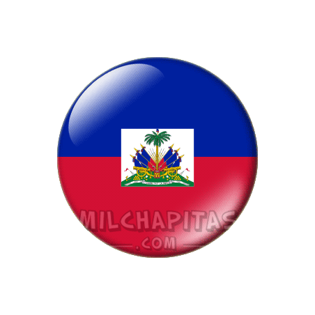 Chapa de América: Bandera de Haiti
