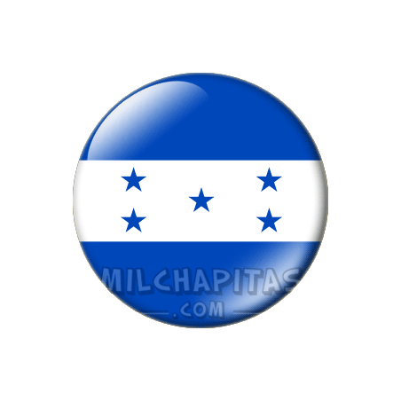 Chapa de América: Bandera de Honduras