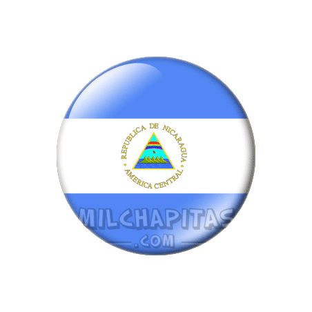 Chapa de América: Bandera de Nicaragua
