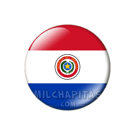 Chapa de América: Bandera de Paraguay