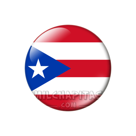 Chapa de América: Bandera de Puerto Rico