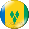 Chapa de América: Bandera de San Vicente y las Granadinas
