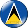Chapa de América: Bandera de Santa Lucia