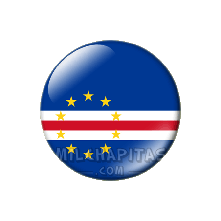 Chapa de África: Bandera de Cabo Verde