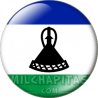 Chapa de África: Bandera de Lesoto