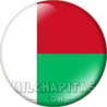 Chapa de África: Bandera de Madagascar