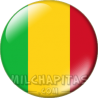 Chapa de África: Bandera de Mali