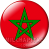Chapa de África: Bandera de Marruecos