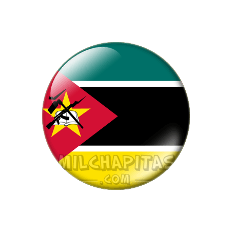 Chapa de África: Bandera de Mozambique