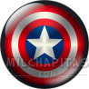 Chapa de Superhéroes: Capitán América 01