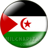 Chapa de África: Bandera de Sahara Occidental
