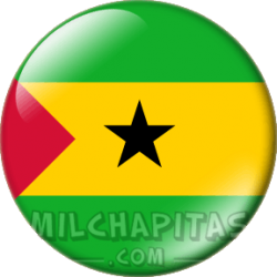 Bandera de Santo Tomé y...