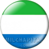 Chapa de África: Bandera de Sierra Leona