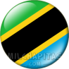 Chapa de África: Bandera de Tanzania