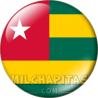 Chapa de África: Bandera de Togo