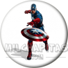 Chapa de Superhéroes: Capitán América 03