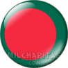Chapa de Asia: Bandera de Bangladesh